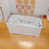 Ванна Triton Вики 1600х750х720  прямоугольная (ванна+каркас+лицевой экран+слив-перелив)
