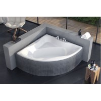 Ванна угловая Excellent Glamour 140*140 см, WAEX.GLA14WH
