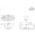Ванна VILLEROY&BOCH CETUS 190*80см с ножками BQ190CEU7V01-01