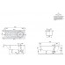 Ванна VILLEROY&BOCH LIBRA 160*70см + ножки BQ167LIB2V-01
