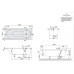 Ванна VILLEROY&BOCH LIBRA 180*80см + ножки BQ180LIB2V-01