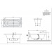 Ванна VILLEROY&BOCH LOOP & FRIENDS 170*75см BA170LF02V-01