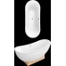 Ванна VILLEROY&BOCH MY NATURE 190*80см отдельно стоящая на деревянной подставке BA190NAT9COV-96