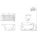 Ванна VILLEROY&BOCH O.NOVO  160*70 см BA160CAS2V-01
