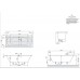 Ванна VILLEROY&BOCH O.NOVO  180*80 см BA180CAS2V-01