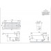 Ванна VILLEROY&BOCH OBERON 160*75 см+ ножки UBQ160OBE2V-01