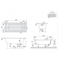 Ванна VILLEROY&BOCH OMNIA ARCHITECTURA  170*70см BA177ARA2V-01