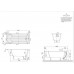 Ванна VILLEROY&BOCH PAVIA  160*70см + ножки BQ160PAV2V-01