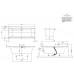 Ванна VILLEROY&BOCH SQUARO EDGE 12  170*75 см UBQ170SQE2DV-01
