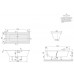 Ванна VILLEROY&BOCH SUBWAY DUO  180*80см UBA180SUB2V-01