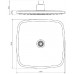 Верхний душ GENEBRE Oval (R63112 08)