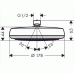 Верхний душ Hansgrohe Crometta 160 26577400