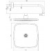 Верхний душ с держателем GENEBRE Tau35oval