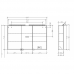 Зеркальный шкаф VILLEROY & BOCH MY VIEW ONE 120 СМ A4401200