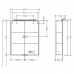 Зеркальный шкаф VILLEROY & BOCH MY VIEW ONE 60 СМ A4396000