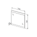 Зеркало Aquaform DECORA 70 0409-542011 антрацит