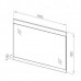 Зеркало Aquaform DECORA  90 0409-541612 легно темное