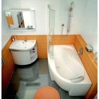 Тумба для раковины Ravak SDU ROSA Comfort, 78 см, белая, левая